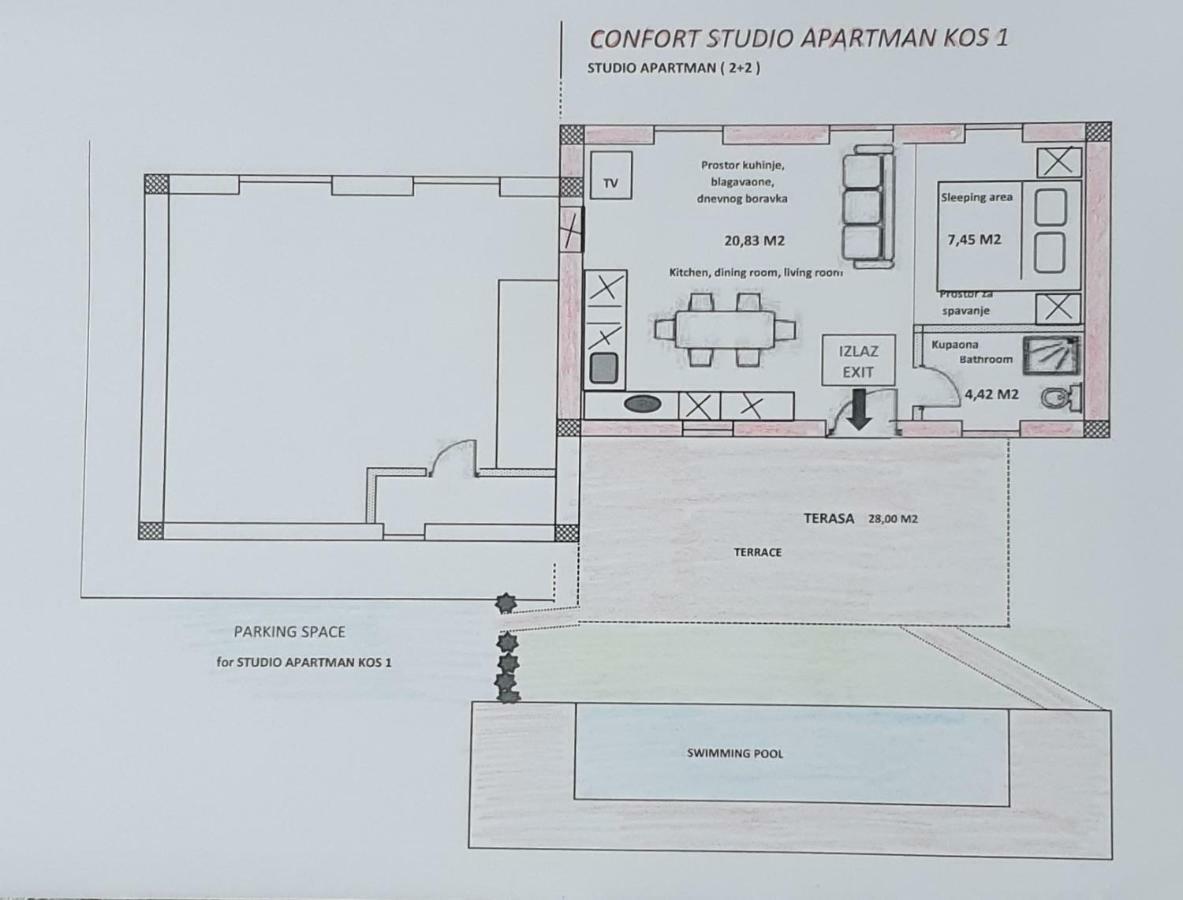 Villa Kos Lupoglav  Luaran gambar